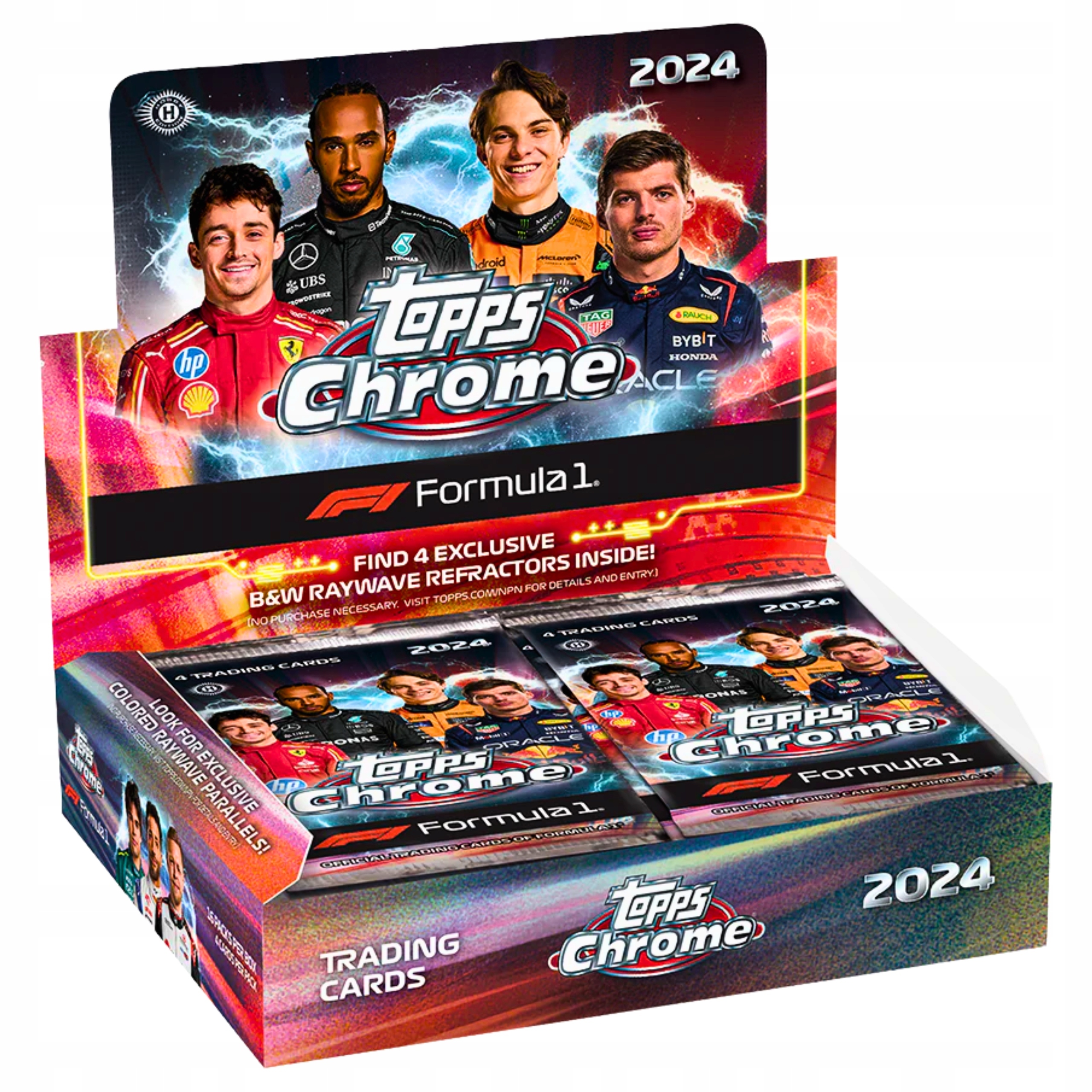 2024 Topps Chrome Formula 1 Qualifying Lap Box