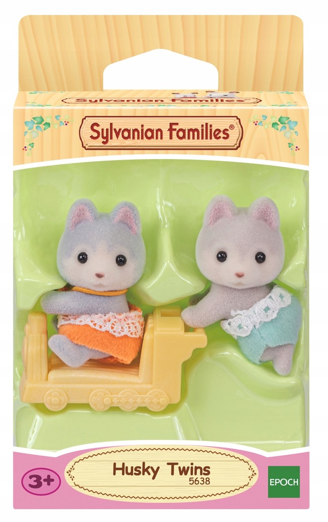 Sylvanian Families Bliźniaki Piesków Husky 5638
