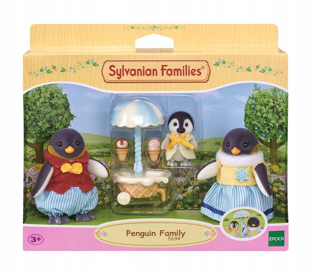 Sylvanian Families Rodzina Pingwinków 5694