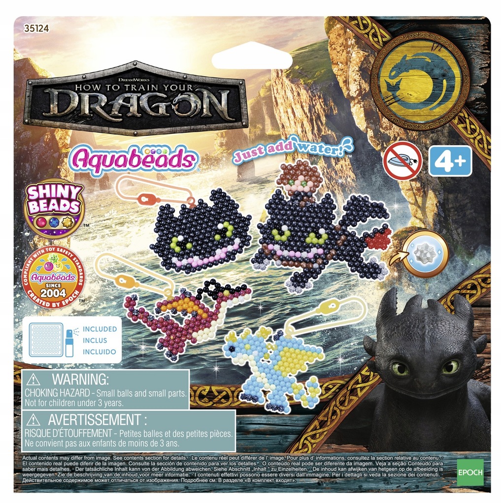Aquabeads Jak wytresować smoka How to train the dragon 35124