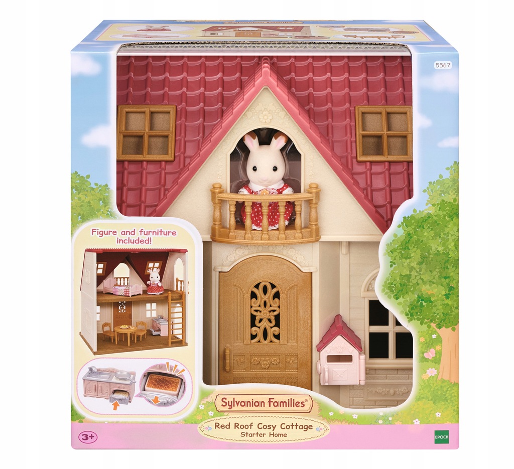 Sylvanian Families Domek z Figurką i Meblami 5567