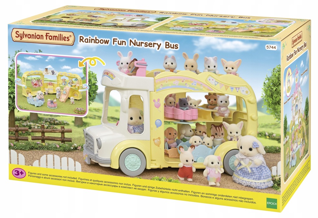 Sylvanian Families Kolorowy Autobus 5744