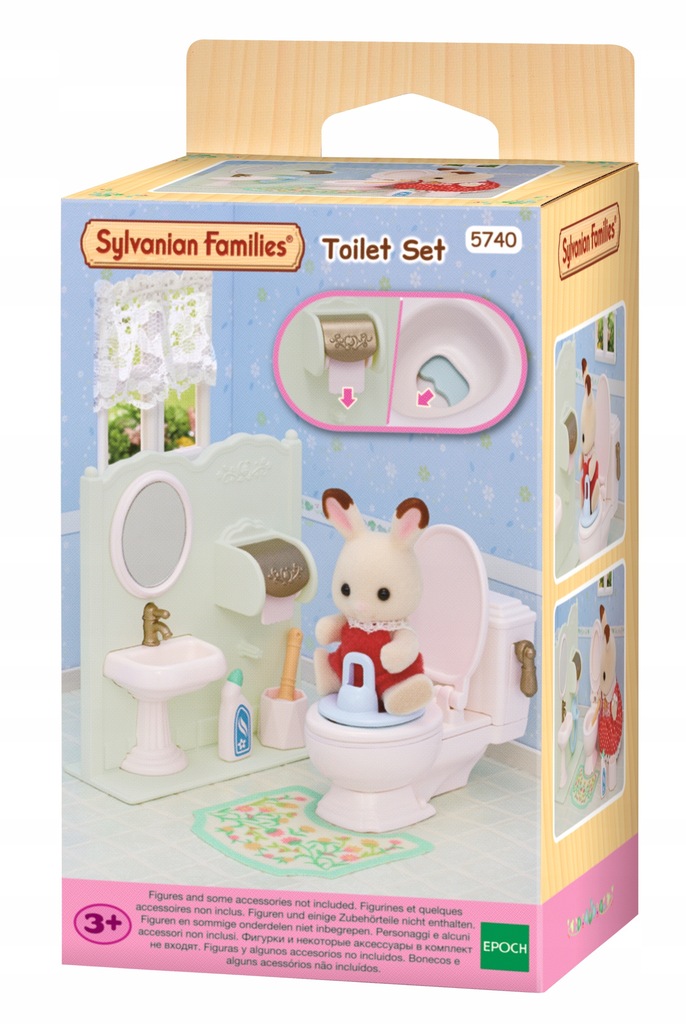 Sylvanian Families Łazienka zestaw z toaletą 5740
