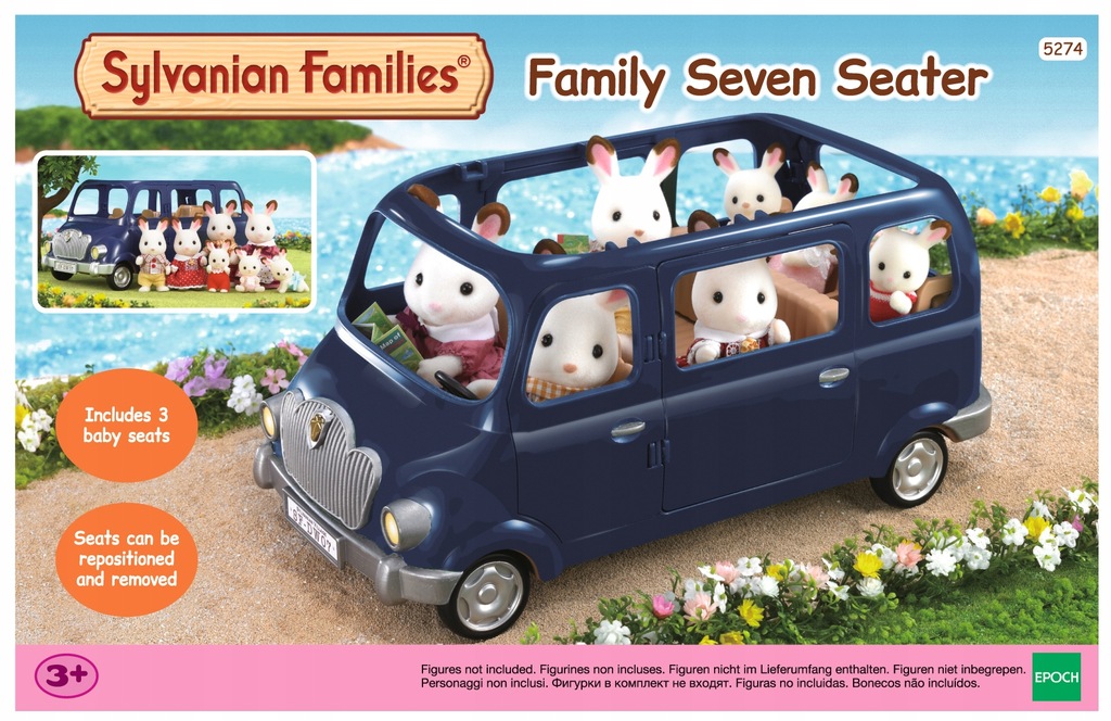 Sylvanian Families 7-osobowy Minivan 5274