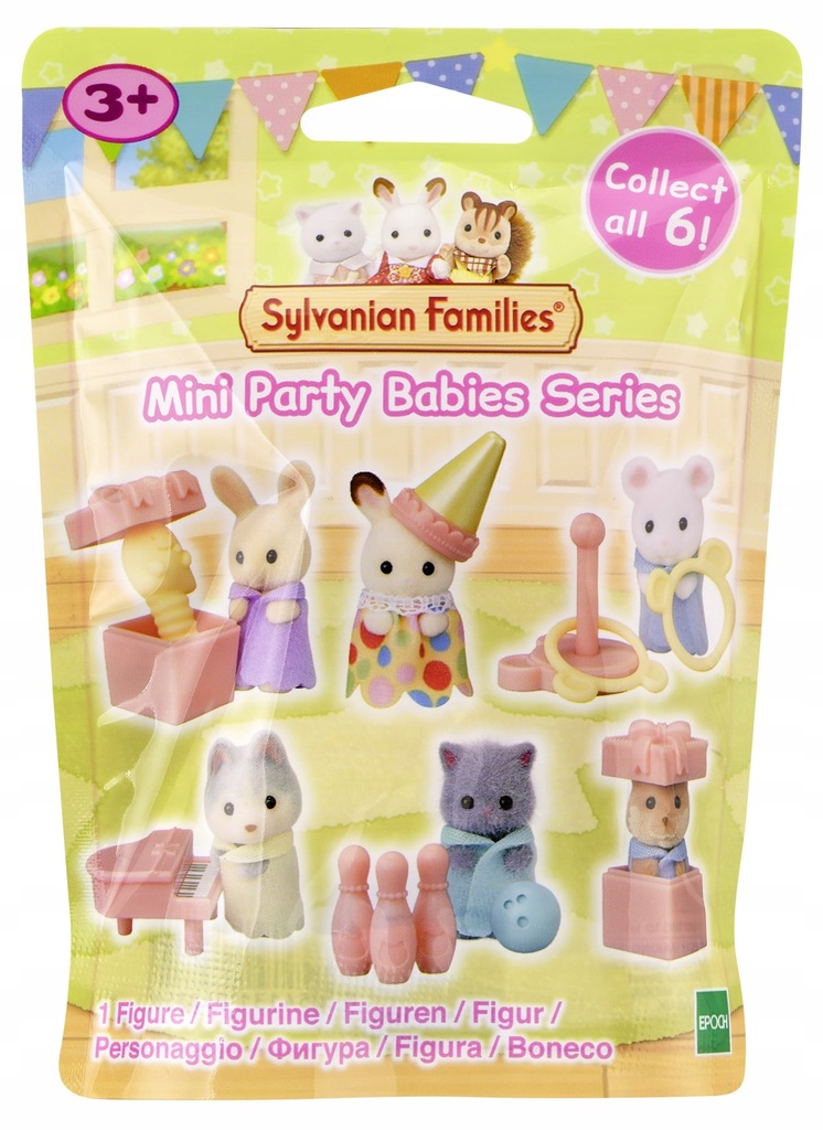Sylvanian Families Mini Party Maluchów Torebki Niespodzianki 5835