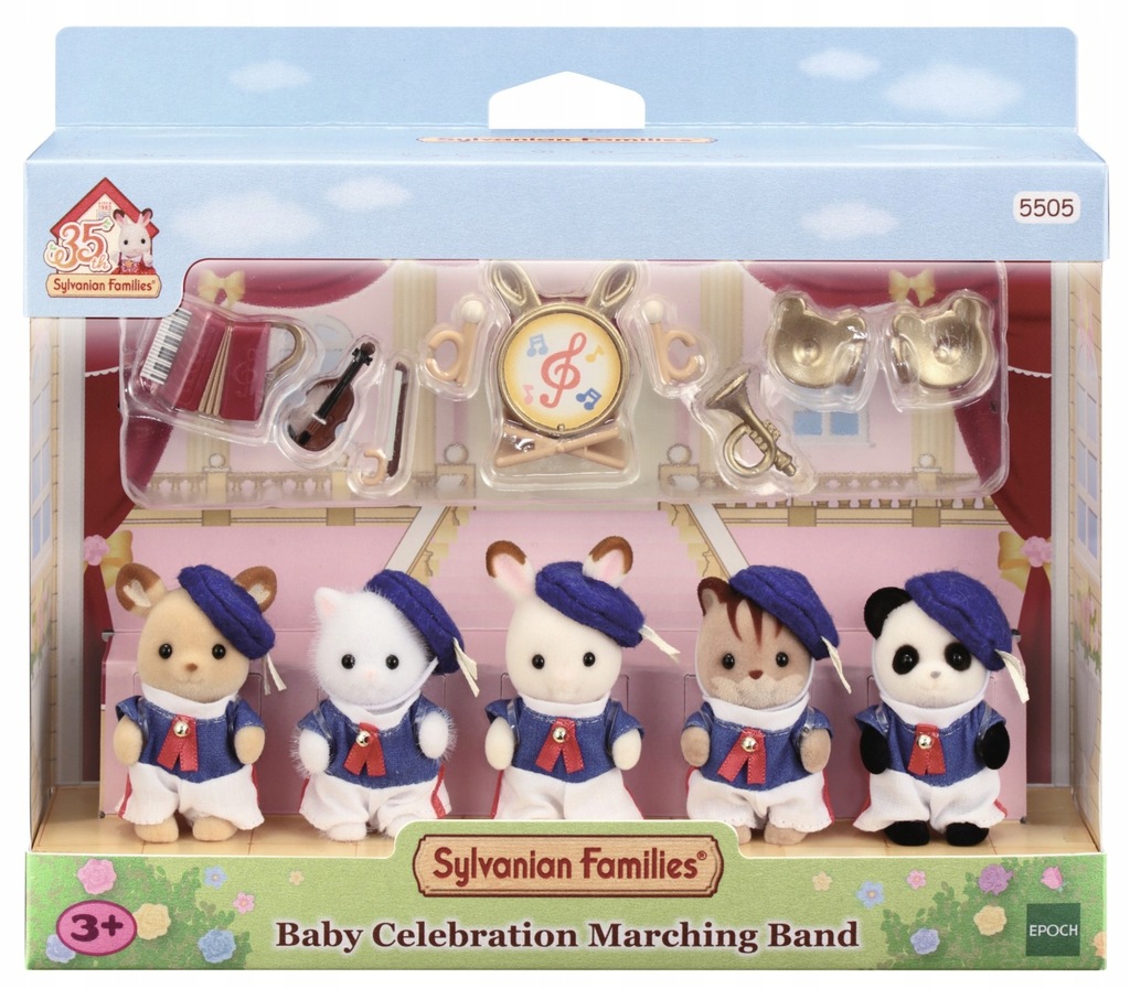 Sylvanian Families Baby Celebration Marching Band 5505
