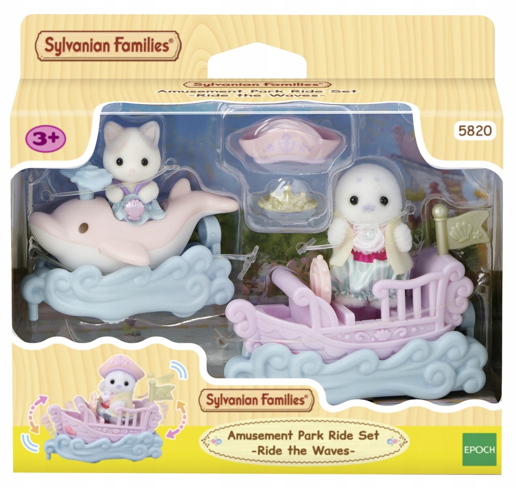 Sylvanian Families Morskie Pojazdy w Parku Rozrywki 5820