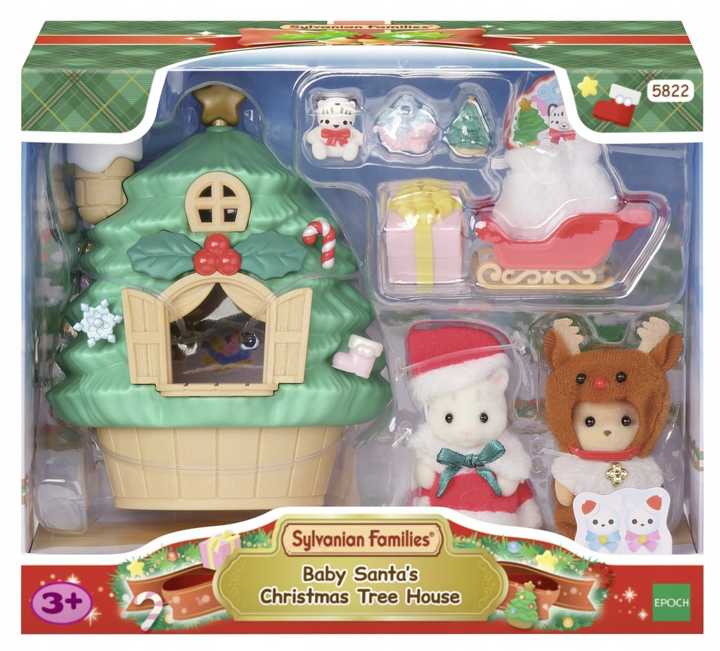 Sylvanian Families Fabryka Zabawek Świętego Mikołaja 5822