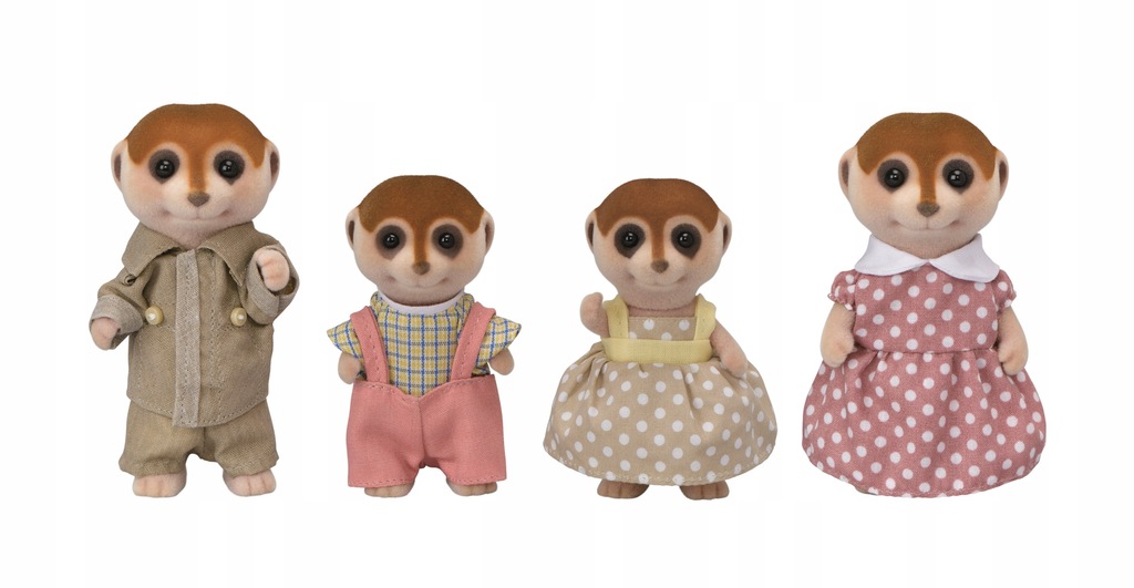 Sylvanian Families Rodzina Surykatek 5617 - obrazek 2