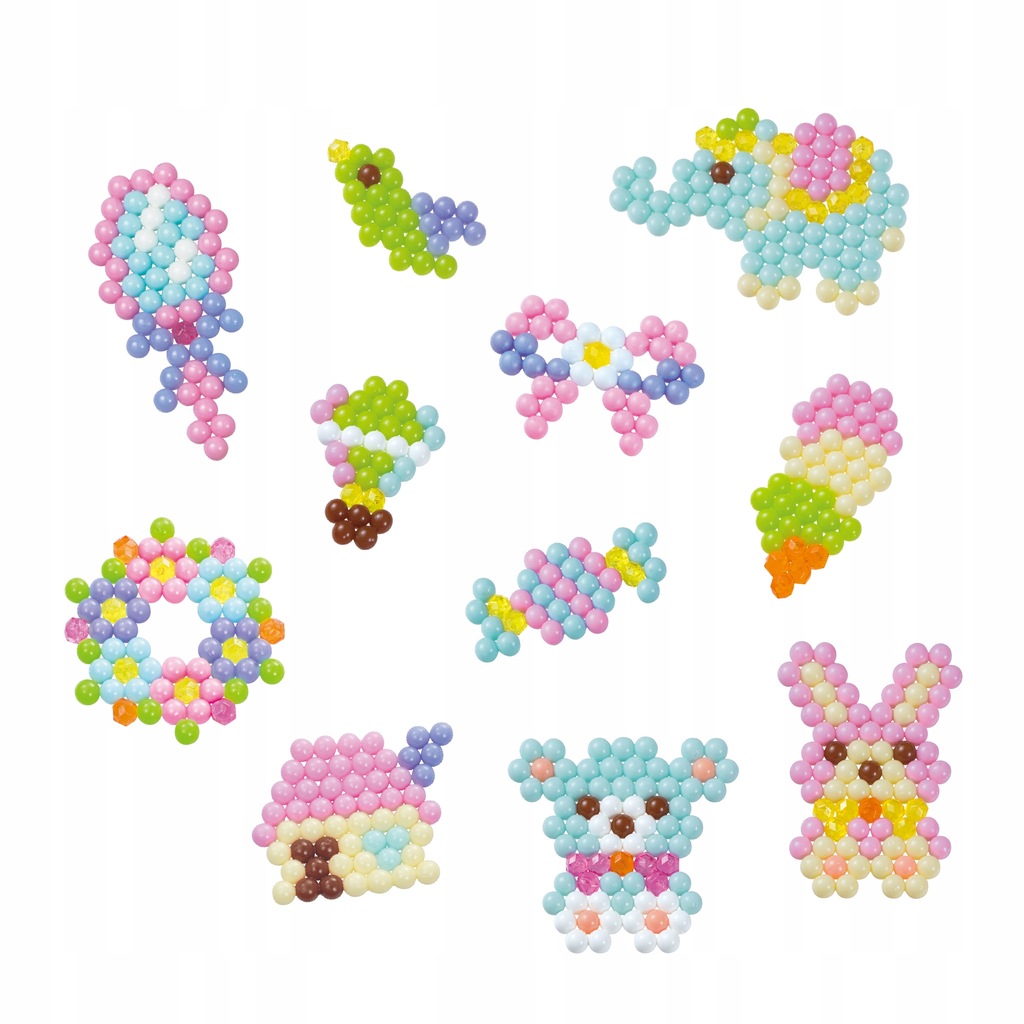 Aquabeads Zestaw Pastelowych Fantazji 31504 - obrazek 2