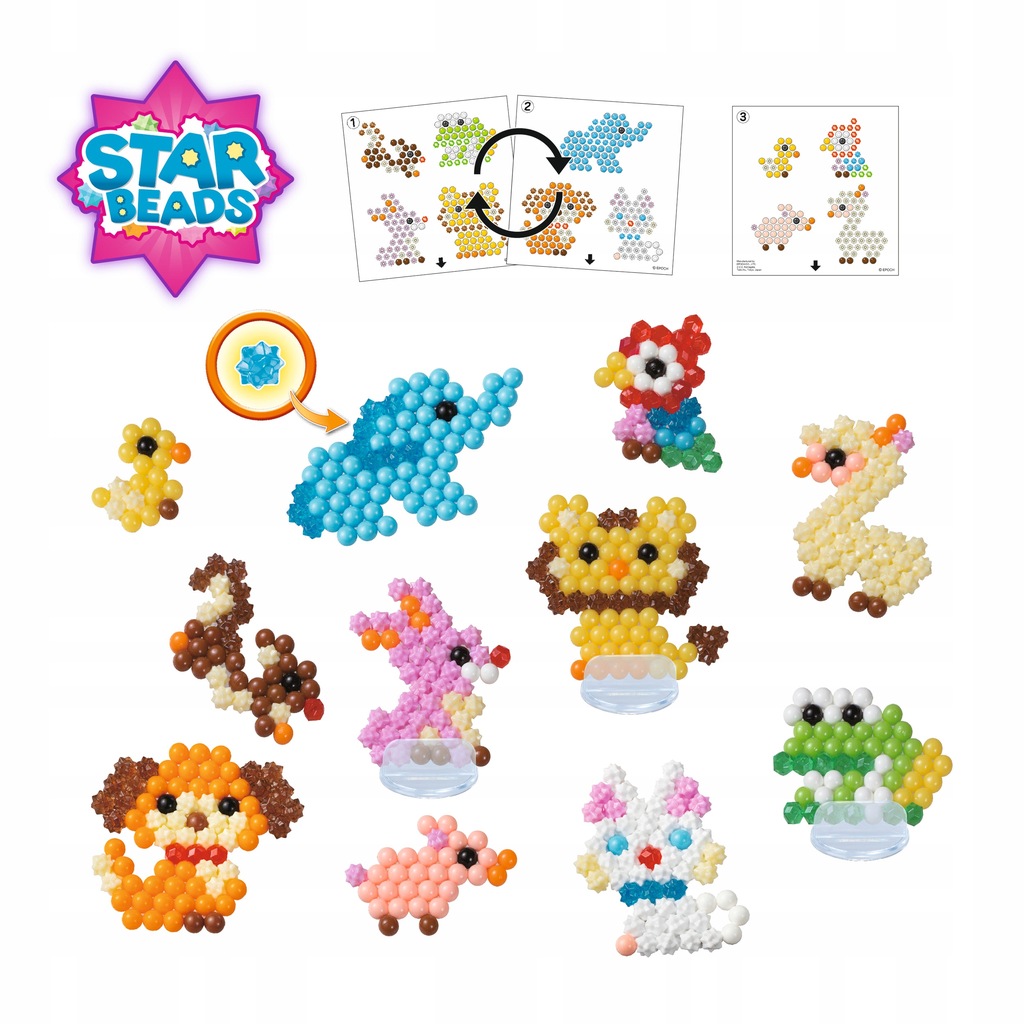 Aquabeads Wesołe Zwierzątka 31915 - obrazek 2