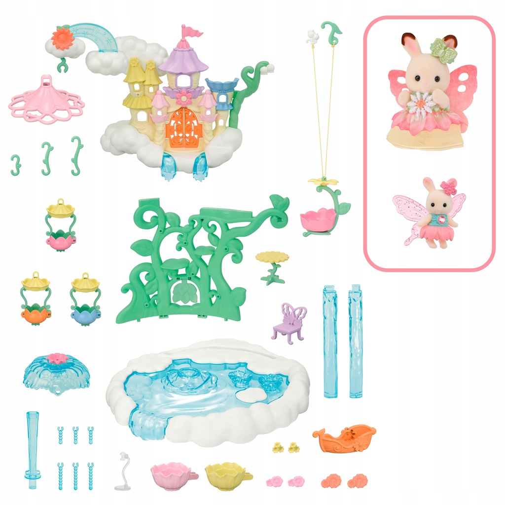 Sylvanian Families Podniebny Pałac Kwiatowych Wróżek 5815 - obrazek 2