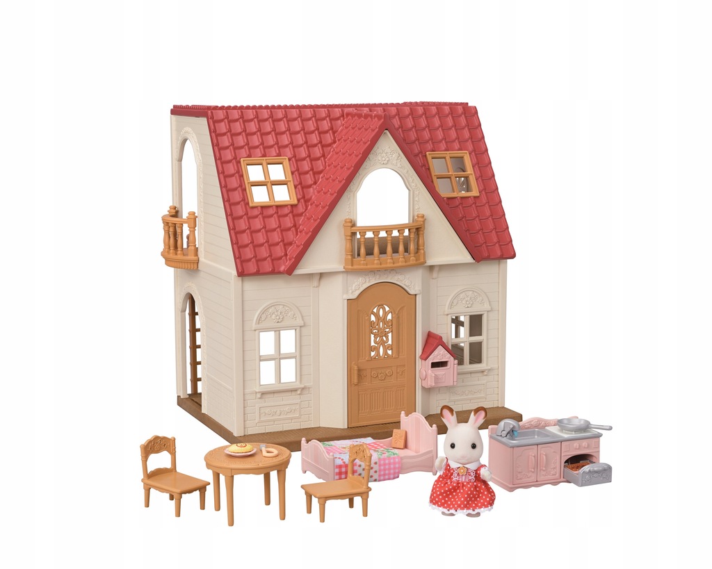 Sylvanian Families Domek z Figurką i Meblami 5567 - obrazek 3