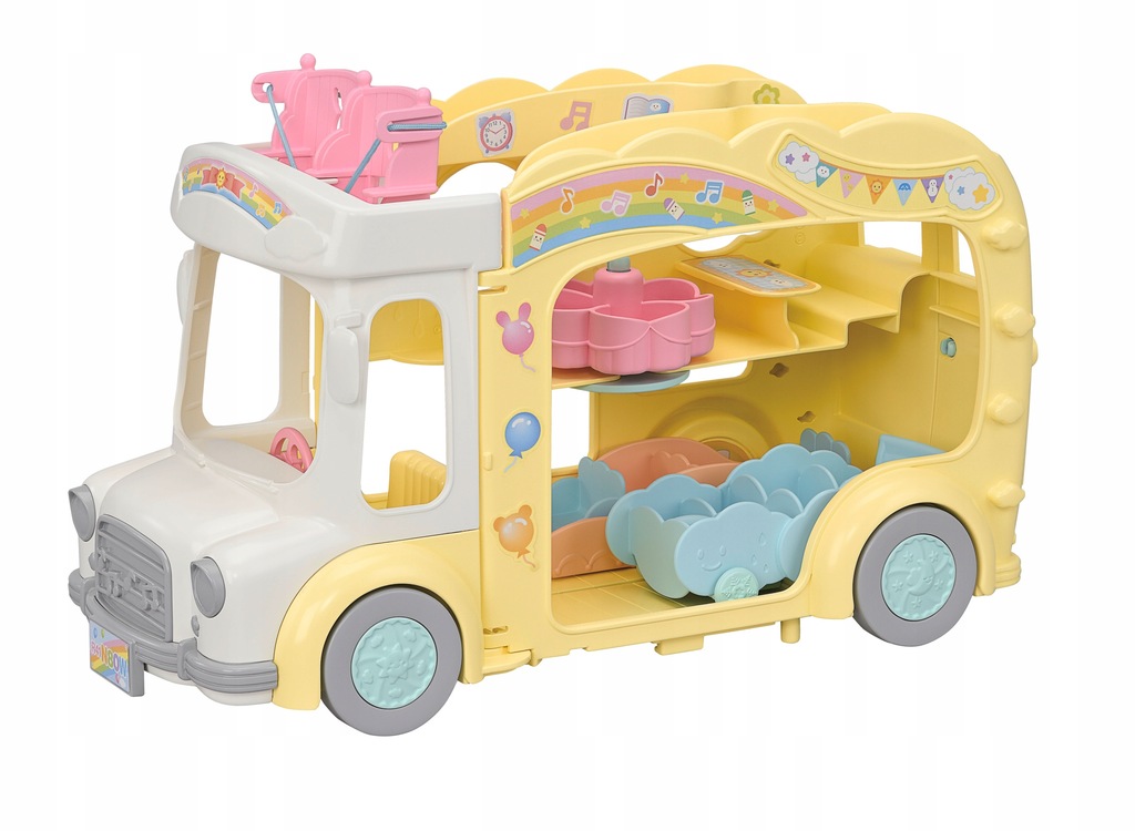 Sylvanian Families Kolorowy Autobus 5744 - obrazek 2