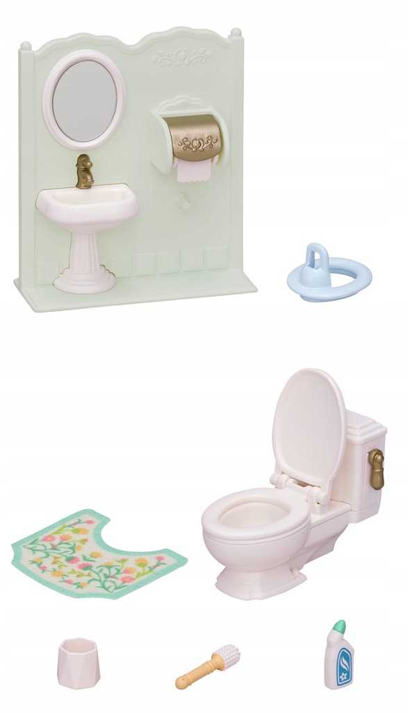 Sylvanian Families Łazienka zestaw z toaletą 5740 - obrazek 2