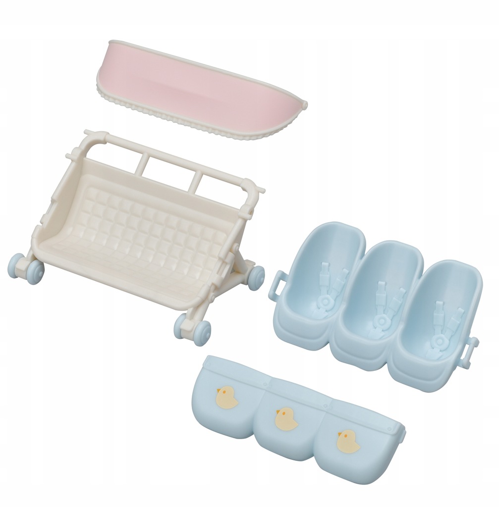 Sylvanian Families Spacerówka Dla Trojaczków 5533 - obrazek 2