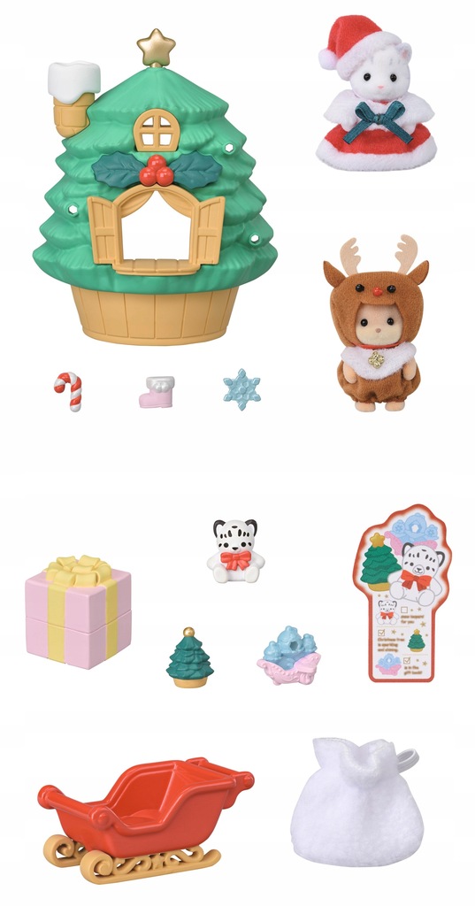 Sylvanian Families Fabryka Zabawek Świętego Mikołaja 5822 - obrazek 2