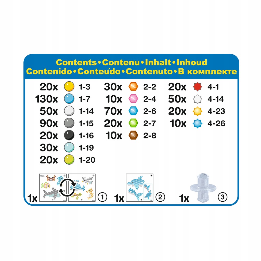 Aquabeads Koraliki Gwiazki Zestaw Ocean 31769 - obrazek 3