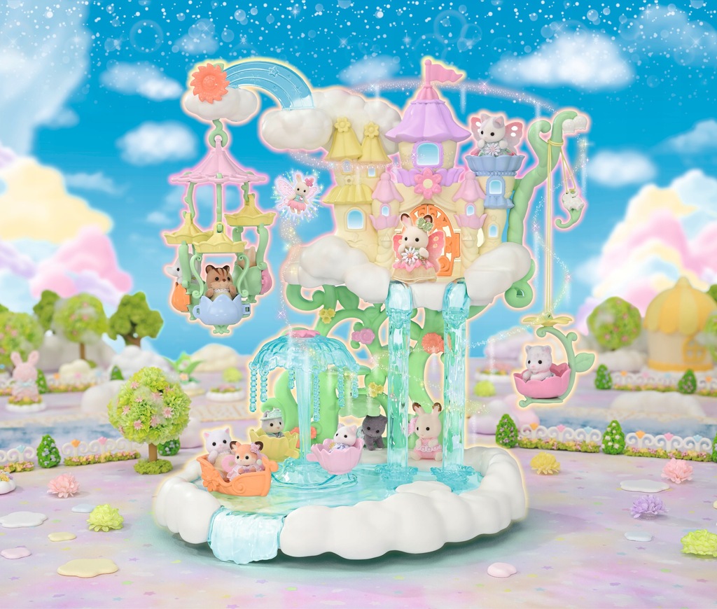 Sylvanian Families Podniebny Pałac Kwiatowych Wróżek 5815 - obrazek 3