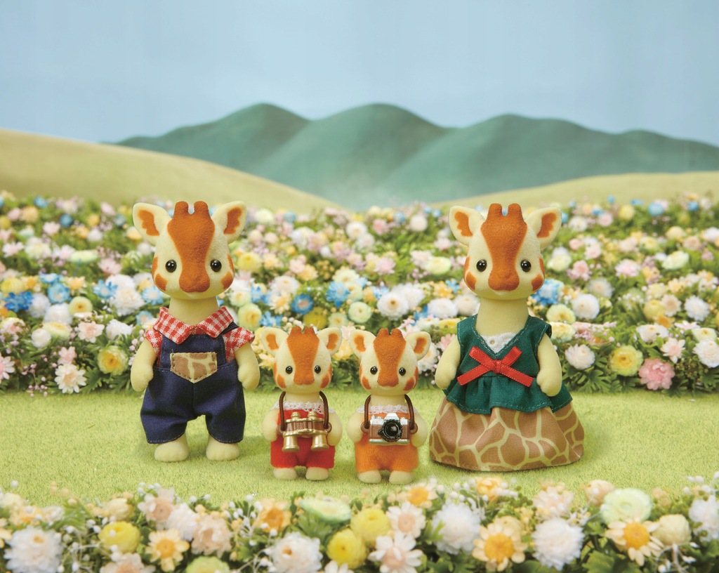 Sylvanian Families Rodzina Żyraf 5639 - obrazek 3