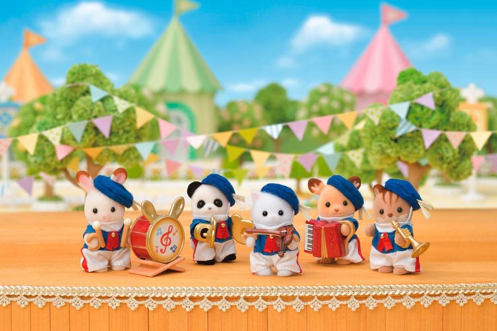 Sylvanian Families Baby Celebration Marching Band 5505 - obrazek 3
