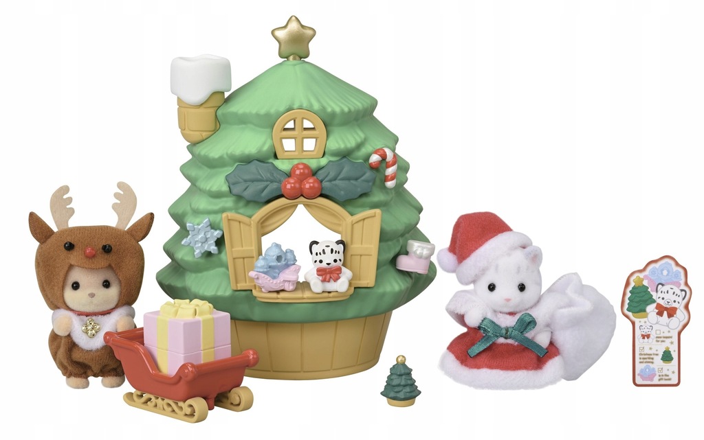 Sylvanian Families Fabryka Zabawek Świętego Mikołaja 5822 - obrazek 3
