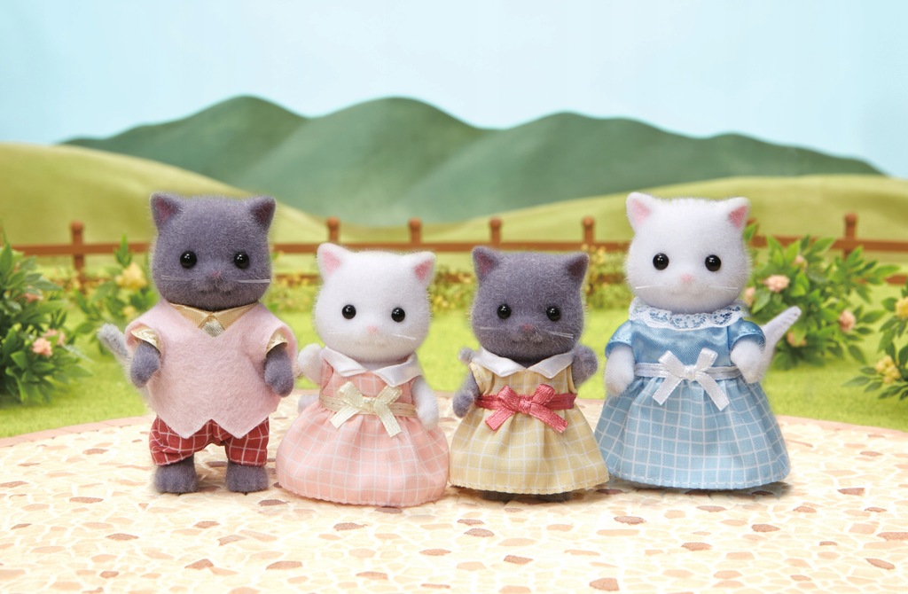 Sylvanian Families Rodzina Perskich Kotów 5455 - obrazek 3