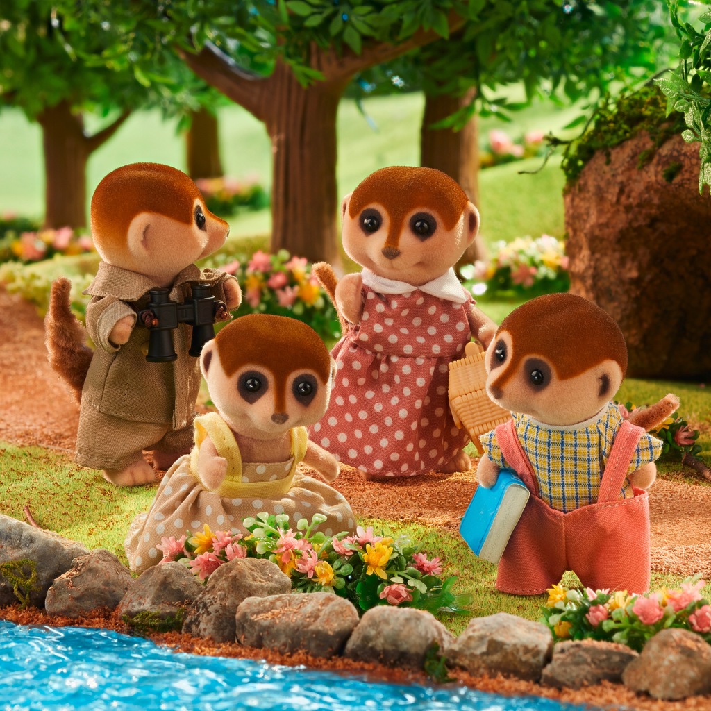 Sylvanian Families Rodzina Surykatek 5617 - obrazek 3