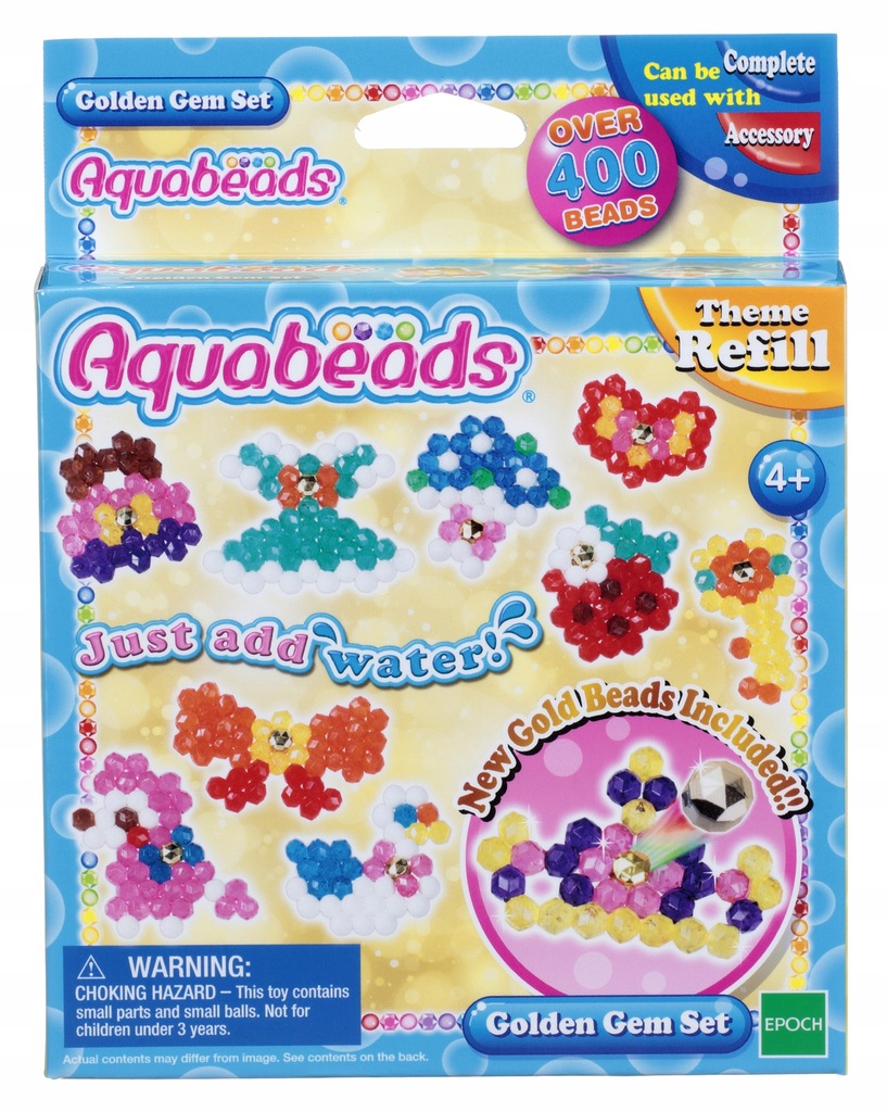 Aquabeads Zestaw ze Złotym Klejnocikiem 31048